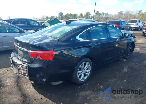 2017 Chevrolet Impala 1Lt from USA, damaged, VIN 2G1105S34H9186693